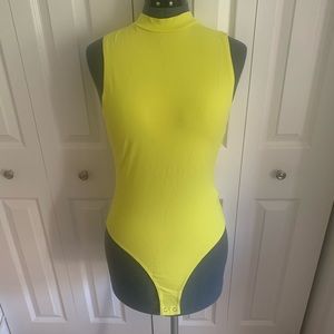 Neon Green Forever 21 Bodysuit UNWORN